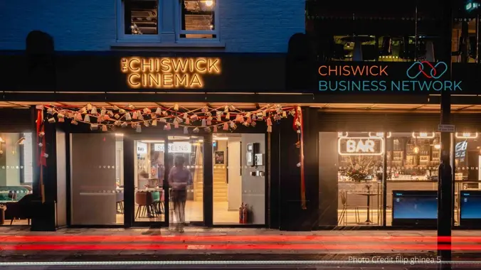 happy hour networking at chiswick cinema