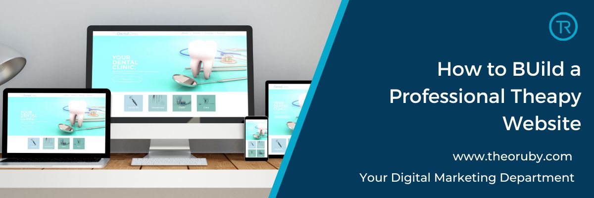 how to build a therapy website
