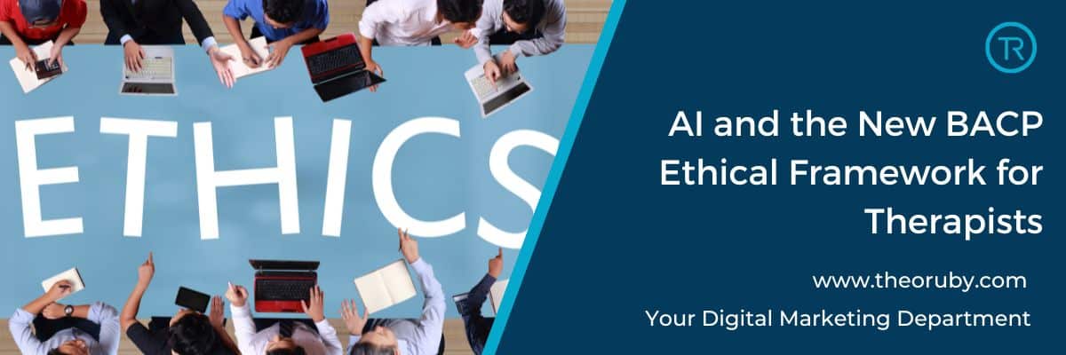 BACP ethical framework 2026 AI